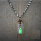 Adopt A Ghost In A Bottle Necklace