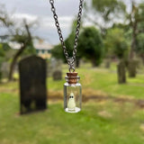 Adopt A Ghost In A Bottle Necklace