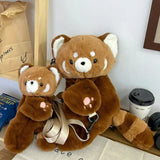 Red Panda Plush Backpack