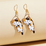 DANGLING CATS EARRING