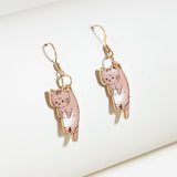 DANGLING CATS EARRING