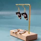 DANGLING CATS EARRING