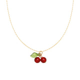 Cherry Fruit Necklace