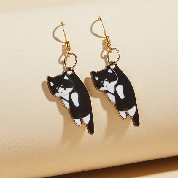 DANGLING CATS EARRING