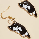 DANGLING CATS EARRING