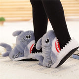 Furry Shark Slippers