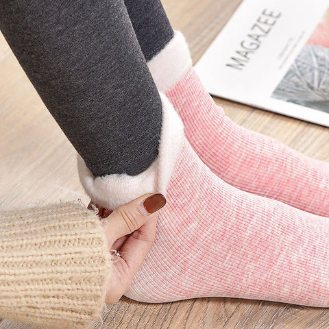 Cotton Plus Velvet Breathable Socks