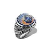 Astronomical Glass Dome Ring