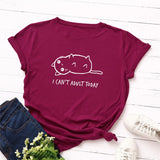I Can't Adult Today Cotton Tees