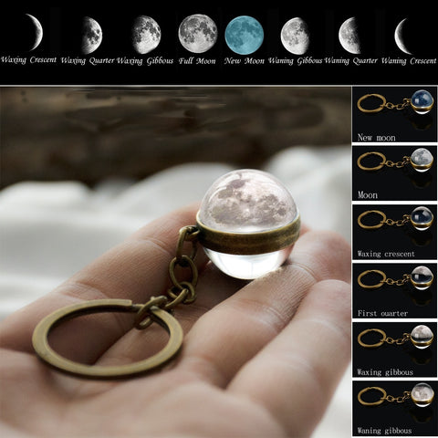 Moon Phase Keychain