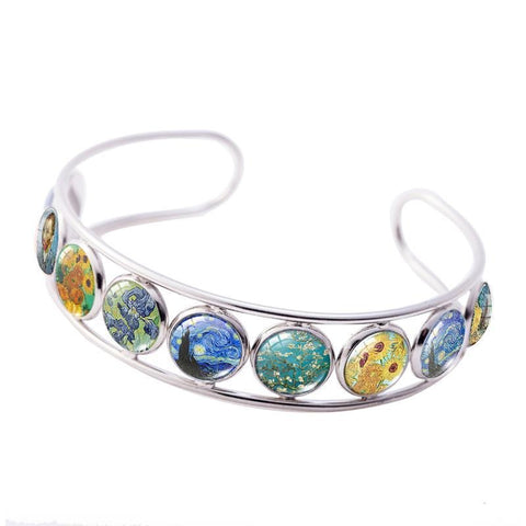 Van Gogh Famous Paintings Cuff Bracelet