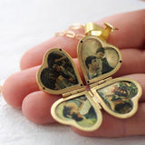 Heart Shaped Photo Locket