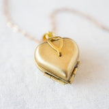 Heart Shaped Photo Locket