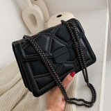 Rivet Chain Small Crossbody Bag