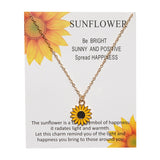 Sunflower Warmth Necklace