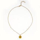 Sunflower Warmth Necklace