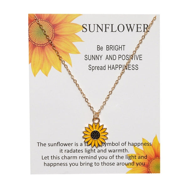 Sunflower Warmth Necklace