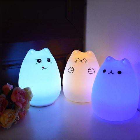 Lovely Kitten Night Lamp