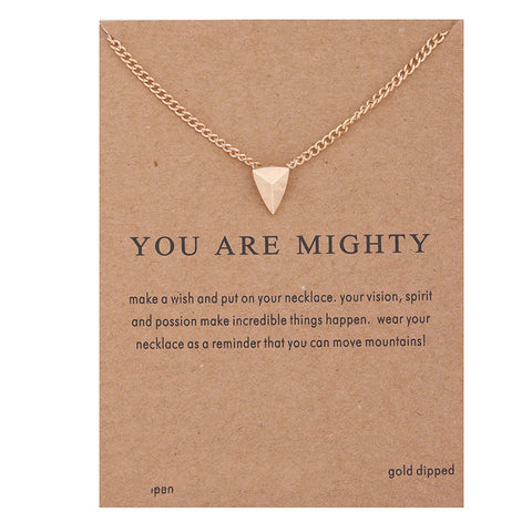 You Are Mighty Necklace