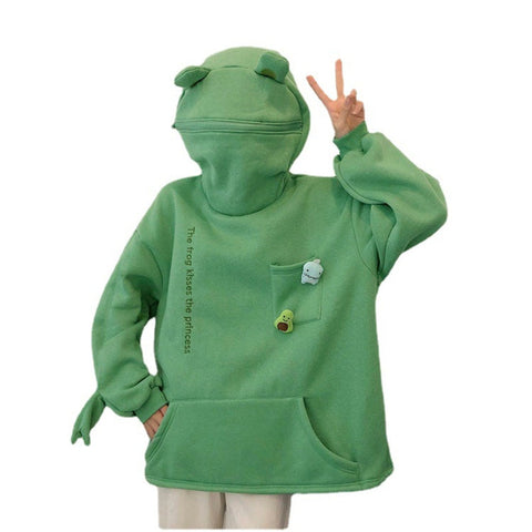 Oversized Frog Hoodie