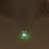 Glowing Discoloration Moon Necklace