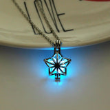 Glowing Discoloration Moon Necklace