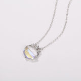 Glowing Discoloration Moon Necklace