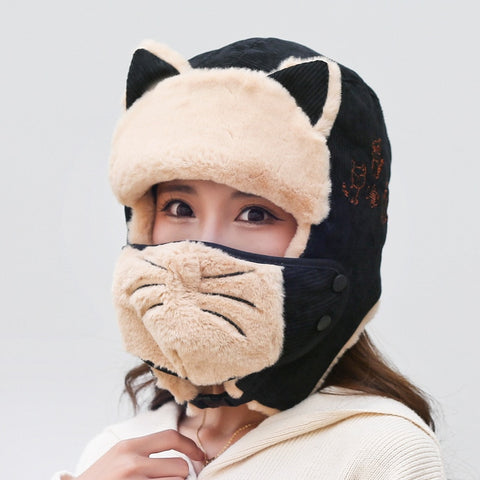 Cat Ears Windproof Earmuffs