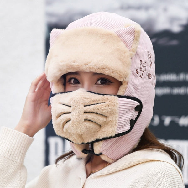 Cat Ears Windproof Earmuffs