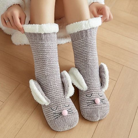 Warm Rabbit Socks