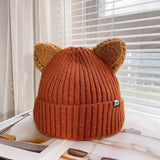 Warm Knitted Cat Ears Beanie