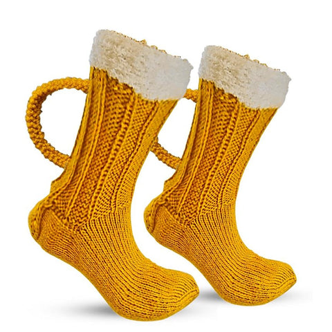 Beer mug socks