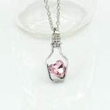 Love In A Bottle Cubic Zircon Necklace