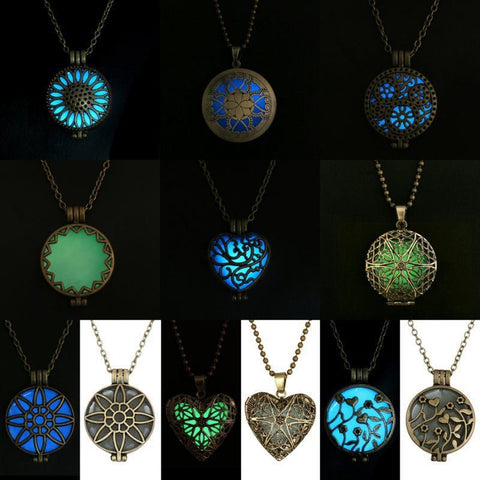 Steampunk Fairy Glow in The Dark Lockets