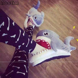 Furry Shark Slippers