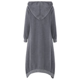 Irregular Asymmetric Boyfriend Long Coat