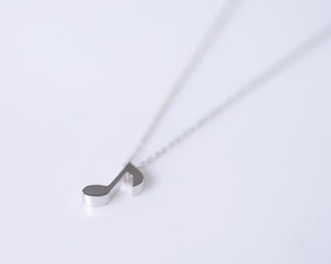 Musical Note Symbol Necklace