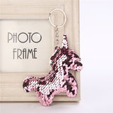 Shiny Unicorn Glitter Keychain