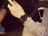 Women MILER Soft Silicone Strap Quartz Wristwatches