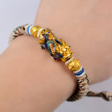 Temperature Color Changing Braided Dragon Bracelet