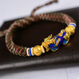 Temperature Color Changing Braided Dragon Bracelet