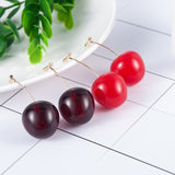 Realistic Cherry Earrings